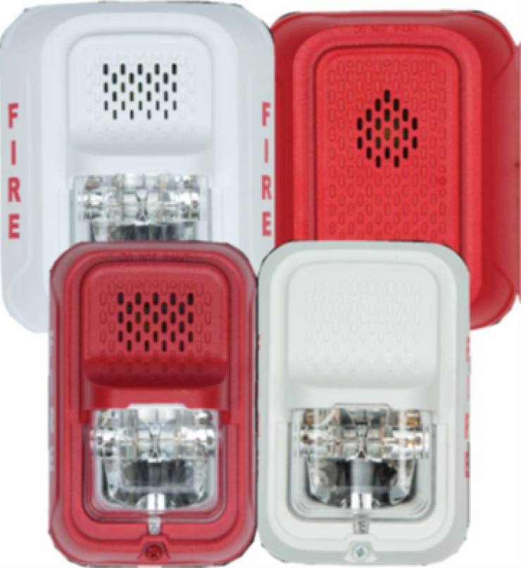 Farenhyt_INDOOR SELECTABLE-OUTPUT HORNS_Strobe_Wall_Applications_Fireprojects